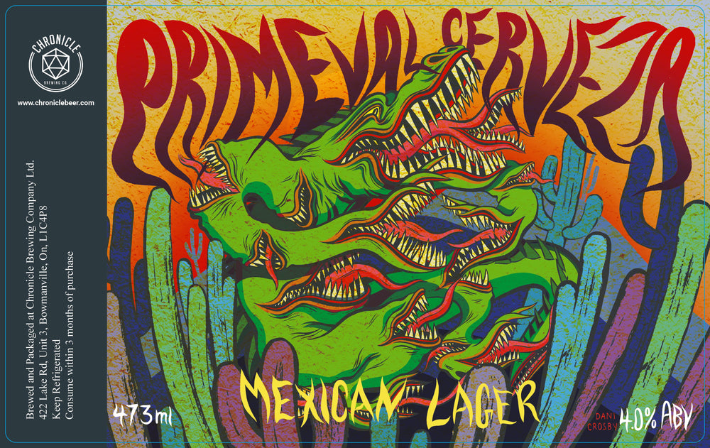 PRIMEVAL CERVEZA MEXICAN LAGER