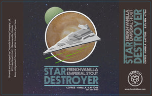 STAR DESTROYER FRENCH VANILLA COFFEE STOUT